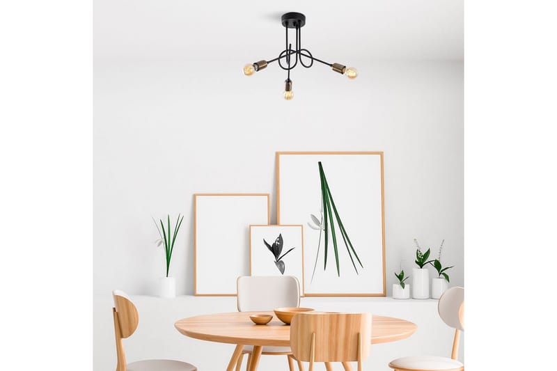 Taklampa Ranju Svart / Antik Treuttag - Treuttag - Belysning - Lampor & belysning inomhus - Taklampa & takbelysning - Kökslampa & taklampa kök