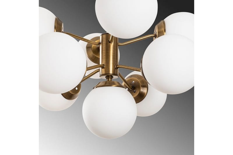 Taklampa Ranpal Bouquet Vintage / Vit - Vit - Belysning - Lampor & belysning inomhus - Taklampa & takbelysning - Kökslampa & taklampa kök