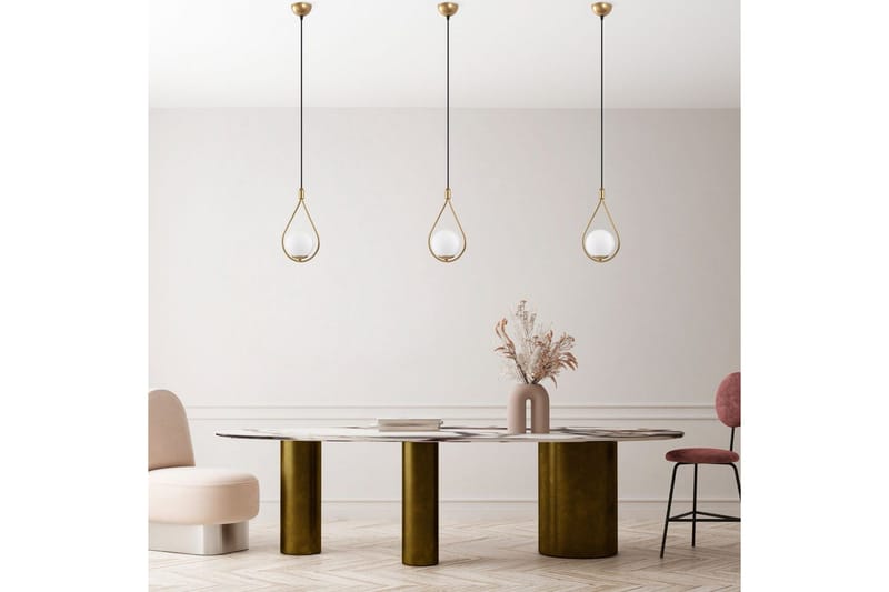 Taklampa Ranpal Enkel Rany - Guld - Belysning - Lampor & belysning inomhus - Taklampa & takbelysning - Kökslampa & taklampa kök