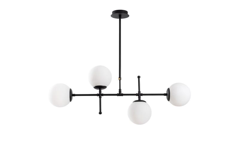 Taklampa Ranpal Svart, Svart