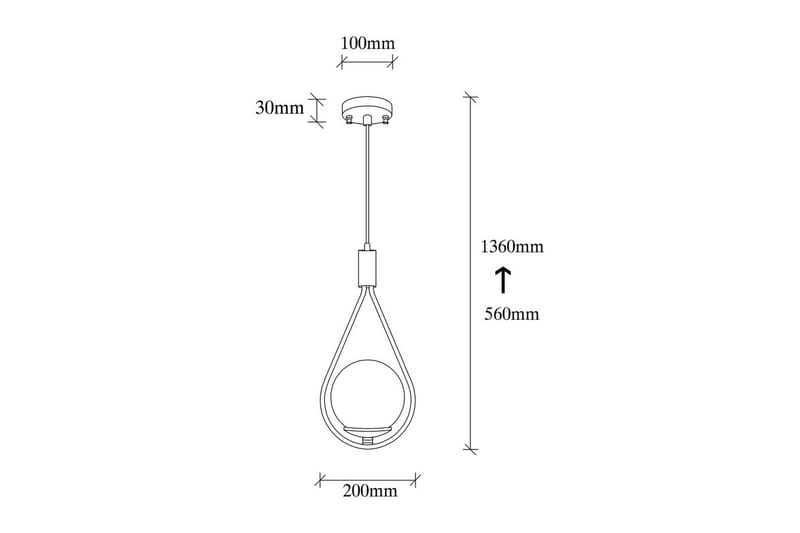 Taklampa Rate 8 Svart - Svart - Belysning - Lampor & belysning inomhus - Taklampa & takbelysning - Kökslampa & taklampa kök