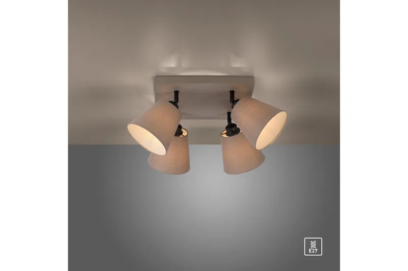 Taklampa Riala - 59x25,5x59 cm - Belysning - Lampor & belysning inomhus - Taklampa & takbelysning - Takplafond