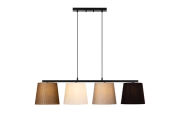 Taklampa Rithmere Svart / Rany / Vit / Beige - Beige/Guld/Svart/Vitfärgat trä - Belysning - Lampor & belysning inomhus - Taklampa & takbelysning - Kökslampa & taklampa kök