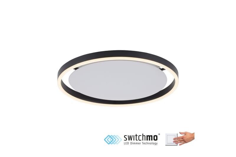 Taklampa Ritus - 39,3x5,3x39,3 cm, Antracit - Belysning - Lampor & belysning inomhus - Taklampa & takbelysning - Takplafond