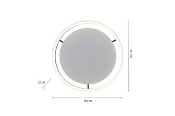 Taklampa Ritus - 39,3x5,3x39,3 cm, Antracit - Belysning - Lampor & belysning inomhus - Taklampa & takbelysning - Takplafond