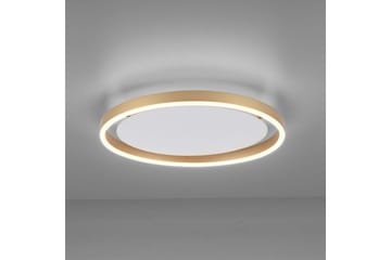 Taklampa Ritus - 39,3x5,3x39,3 cm, Matt mässing - Belysning - Lampor & belysning inomhus - Taklampa & takbelysning - Takplafond