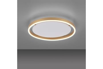 Taklampa Ritus - 39,3x5,3x39,3 cm, Matt mässing - Belysning - Lampor & belysning inomhus - Taklampa & takbelysning - Takplafond