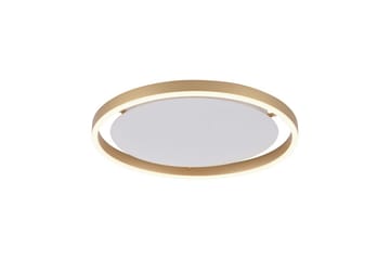 Taklampa Ritus - 39,3x5,3x39,3 cm, Matt mässing - Belysning - Lampor & belysning inomhus - Taklampa & takbelysning - Takplafond