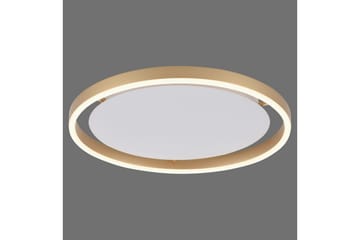 Taklampa Ritus - 39,3x5,3x39,3 cm, Matt mässing - Belysning - Lampor & belysning inomhus - Taklampa & takbelysning - Takplafond