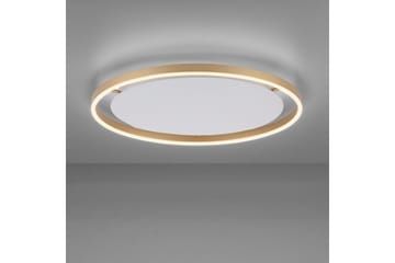 Taklampa Ritus - 58,5x5,3x58,5 cm, Matt mässing - Belysning - Lampor & belysning inomhus - Taklampa & takbelysning - Takplafond