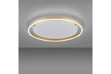 Taklampa Ritus - 58,5x5,3x58,5 cm, Matt mässing - Belysning - Lampor & belysning inomhus - Taklampa & takbelysning - Takplafond