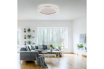 Taklampa Ritus - 58,5x5,3x58,5 cm, Matt mässing - Belysning - Lampor & belysning inomhus - Taklampa & takbelysning - Takplafond