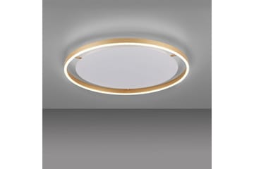 Taklampa Ritus - 58,5x5,3x58,5 cm, Matt mässing - Belysning - Lampor & belysning inomhus - Taklampa & takbelysning - Takplafond