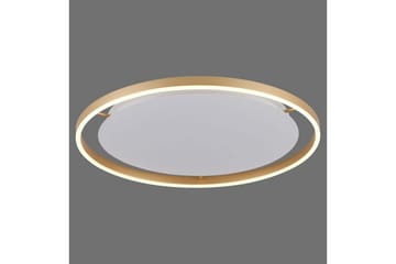 Taklampa Ritus - 58,5x5,3x58,5 cm, Matt mässing - Belysning - Lampor & belysning inomhus - Taklampa & takbelysning - Takplafond