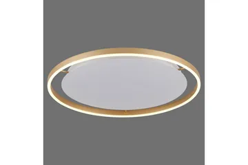 Taklampa Ritus - 58,5x5,3x58,5 cm, Matt mässing - Belysning - Lampor & belysning inomhus - Taklampa & takbelysning - Takplafond