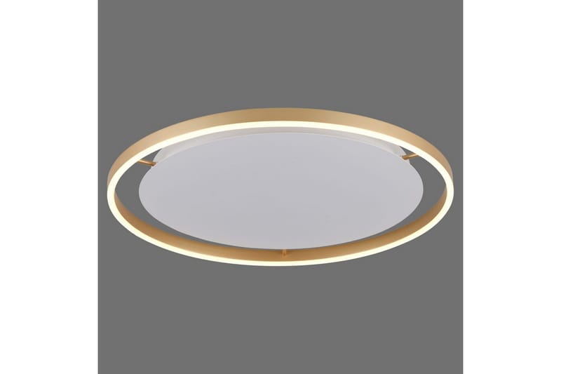 Taklampa Ritus - 58,5x5,3x58,5 cm, Matt mässing - Belysning - Lampor & belysning inomhus - Taklampa & takbelysning - Takplafond