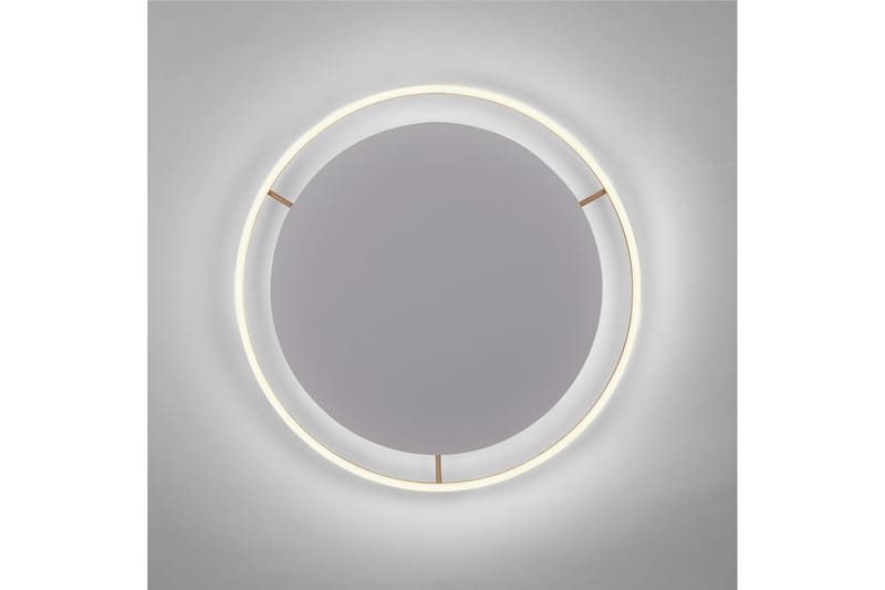 Taklampa Ritus - 58,5x5,3x58,5 cm, Matt mässing - Belysning - Lampor & belysning inomhus - Taklampa & takbelysning - Takplafond