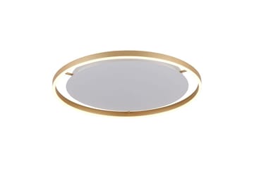 Taklampa Ritus - 58,5x5,3x58,5 cm, Matt mässing - Belysning - Lampor & belysning inomhus - Taklampa & takbelysning - Takplafond