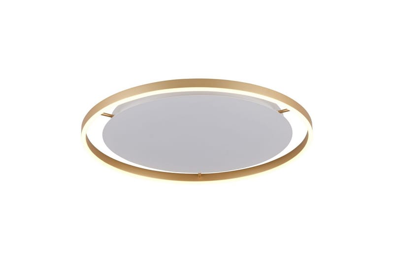 Taklampa Ritus - 58,5x5,3x58,5 cm, Matt mässing - Belysning - Lampor & belysning inomhus - Taklampa & takbelysning - Takplafond