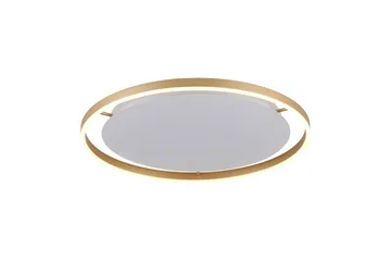 Taklampa Ritus - 58,5x5,3x58,5 cm, Matt mässing - Belysning - Lampor & belysning inomhus - Taklampa & takbelysning - Takplafond