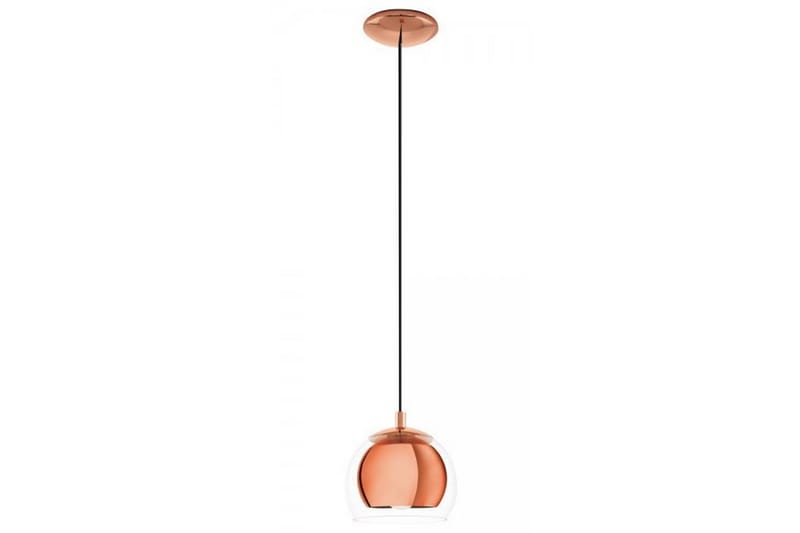 Taklampa Rocamar Koppar/Klar/Glas - Hall lampa - Taklampa & takbelysning - Fönsterlampa - Pendellampa & hänglampa - Kökslampa & taklampa kök - Taklampa vardagsrum - Fönsterlampa hängande - Taklampa sovrum