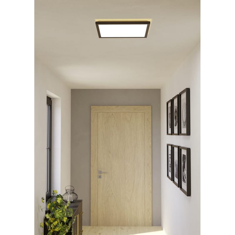 Taklampa Rovito - Svart, 390x390 mm - Belysning - Lampor & belysning inomhus - Taklampa & takbelysning - Takplafond