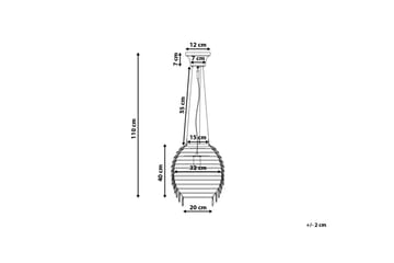Taklampa Sauer 32 cm - Silver - Belysning - Lampor & belysning inomhus - Taklampa & takbelysning - Kökslampa & taklampa kök