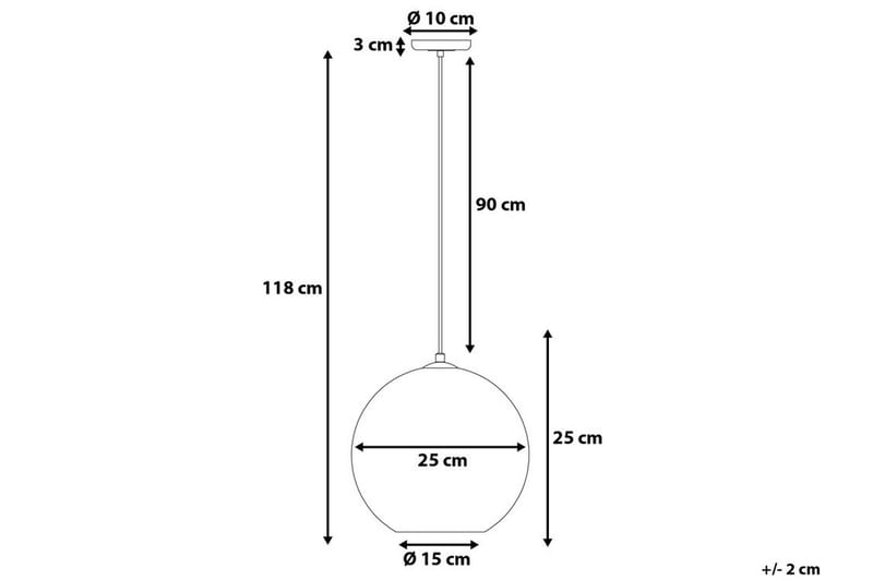 Taklampa Sessera 15 cm - Silver - Belysning - Lampor & belysning inomhus - Taklampa & takbelysning - Kökslampa & taklampa kök