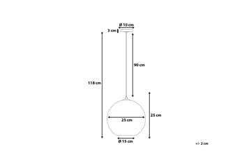 Taklampa Sessera 15 cm - Silver - Belysning - Lampor & belysning inomhus - Taklampa & takbelysning - Kökslampa & taklampa kök