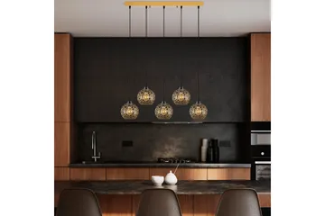 Taklampa Silen trippel guld - Guld - Belysning - Lampor & belysning inomhus - Taklampa & takbelysning - Kökslampa & taklampa kök