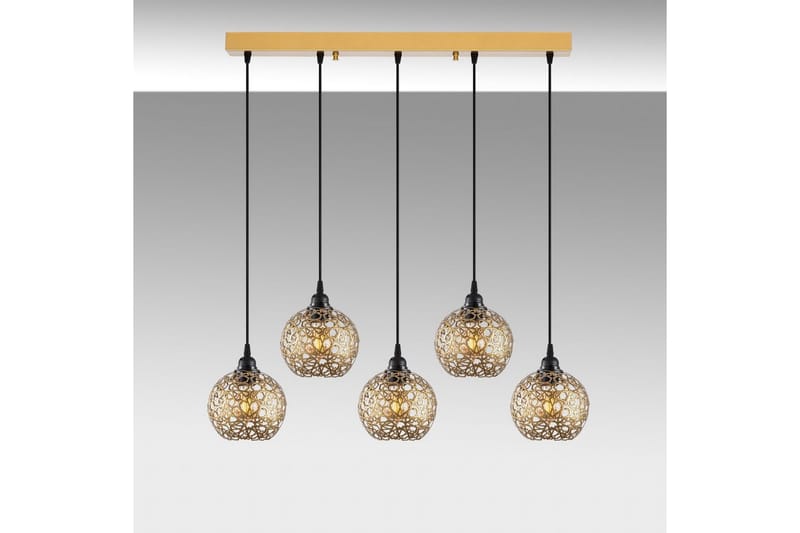 Taklampa Silen trippel guld - Guld - Belysning - Lampor & belysning inomhus - Taklampa & takbelysning - Kökslampa & taklampa kök