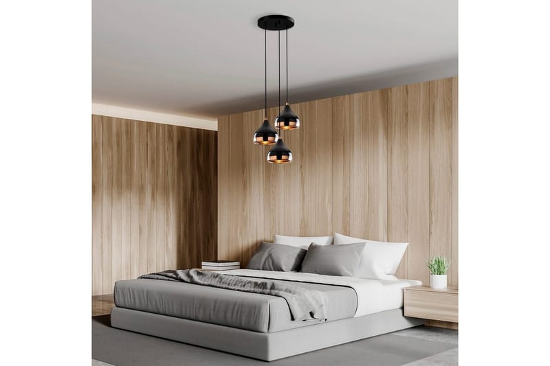 Taklampa Sood Koppar / Svart - Koppar / Svart - Belysning - Lampor & belysning inomhus - Taklampa & takbelysning - Kökslampa & taklampa kök