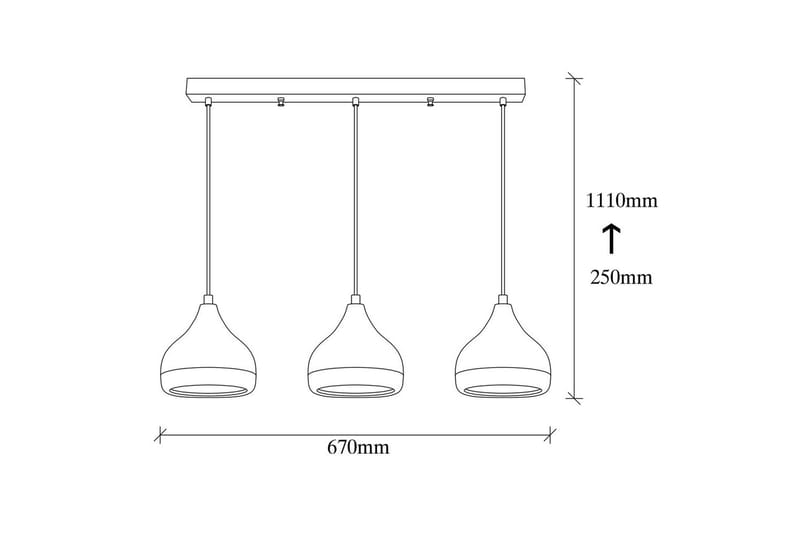 Taklampa Sood Vit / Argentu - Vit / Argentu - Belysning - Lampor & belysning inomhus - Taklampa & takbelysning - Kökslampa & taklampa kök