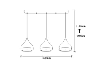 Taklampa Sood Vit / Argentu - Vit / Argentu - Belysning - Lampor & belysning inomhus - Taklampa & takbelysning - Kökslampa & taklampa kök