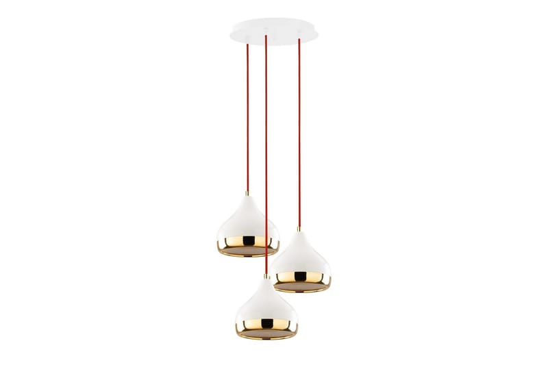 Taklampa Sood Vit / Röd / Rany - Vit / Röd / Rany - Belysning - Lampor & belysning inomhus - Taklampa & takbelysning - Kökslampa & taklampa kök