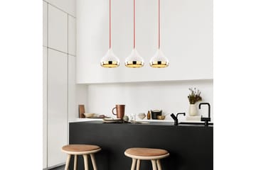 Taklampa Sood Vit / Röd / Rany - Vit / Röd / Rany - Belysning - Lampor & belysning inomhus - Taklampa & takbelysning - Kökslampa & taklampa kök