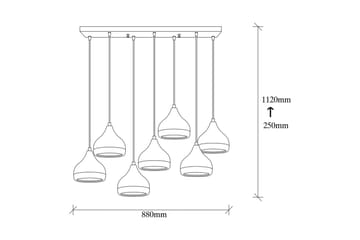 Taklampa Soodn Svart / Koppar - Svart - Belysning - Lampor & belysning inomhus - Taklampa & takbelysning - Kökslampa & taklampa kök