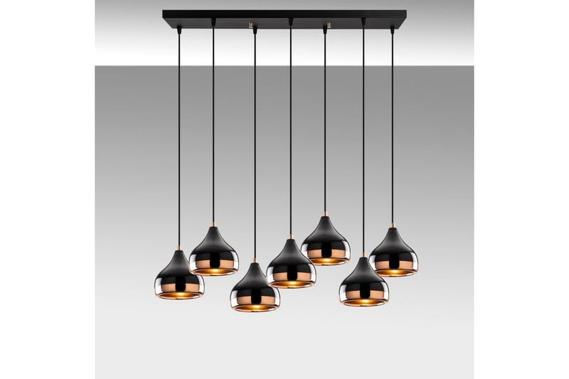 Taklampa Soodn Svart / Koppar - Svart - Belysning - Lampor & belysning inomhus - Taklampa & takbelysning - Kökslampa & taklampa kök