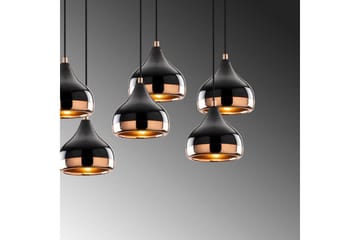 Taklampa Soodn Svart / Koppar - Svart - Belysning - Lampor & belysning inomhus - Taklampa & takbelysning - Kökslampa & taklampa kök