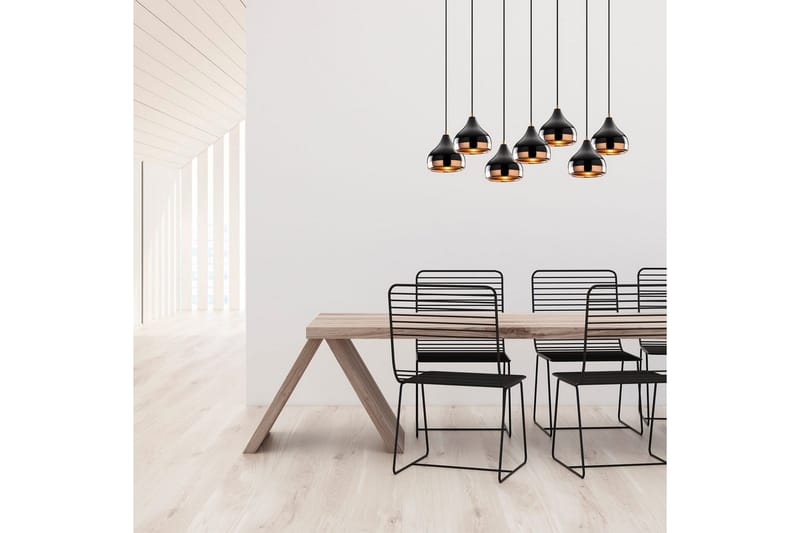 Taklampa Soodn Svart / Koppar - Svart - Belysning - Lampor & belysning inomhus - Taklampa & takbelysning - Kökslampa & taklampa kök