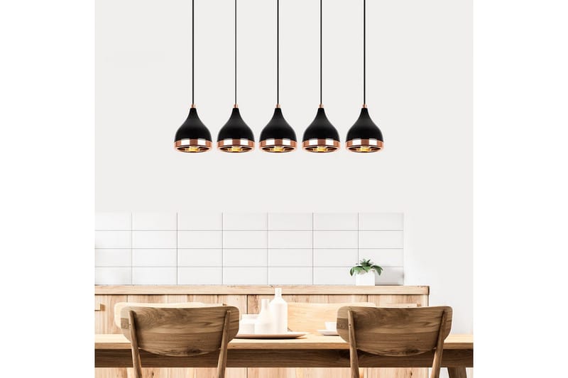 Taklampa Soodne Svart / Koppar - Koppar/Svart - Belysning - Lampor & belysning inomhus - Taklampa & takbelysning - Kökslampa & taklampa kök