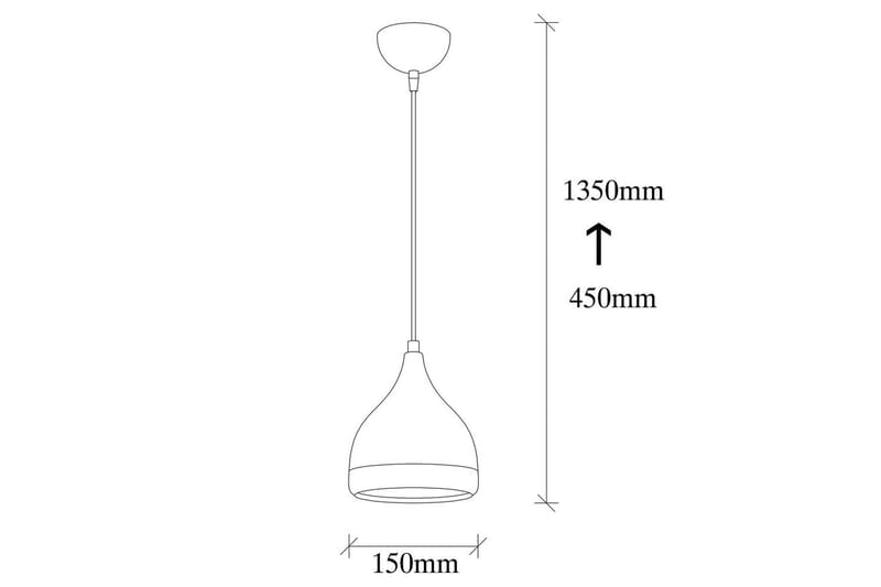 Taklampa Soodne Svart / Koppar - Koppar/Svart - Belysning - Lampor & belysning inomhus - Taklampa & takbelysning - Kökslampa & taklampa kök