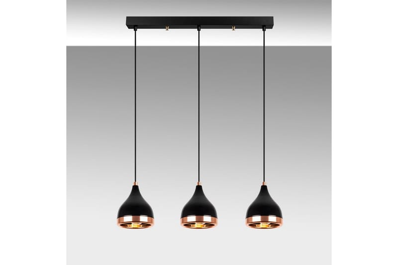 Taklampa Soodne Svart / Koppar - Koppar/Svart - Belysning - Lampor & belysning inomhus - Taklampa & takbelysning - Kökslampa & taklampa kök