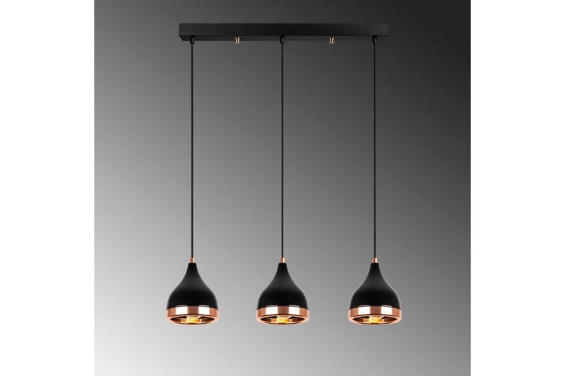 Taklampa Soodne Svart / Koppar - Koppar/Svart - Belysning - Lampor & belysning inomhus - Taklampa & takbelysning - Kökslampa & taklampa kök