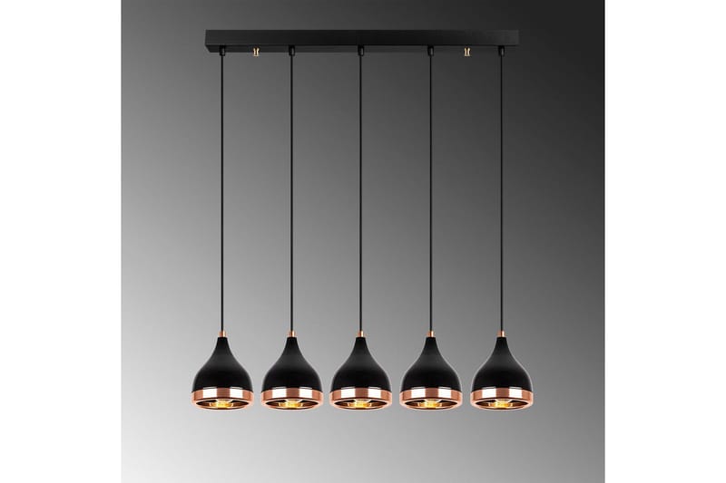 Taklampa Soodne Svart / Koppar - Koppar/Svart - Belysning - Lampor & belysning inomhus - Taklampa & takbelysning - Kökslampa & taklampa kök