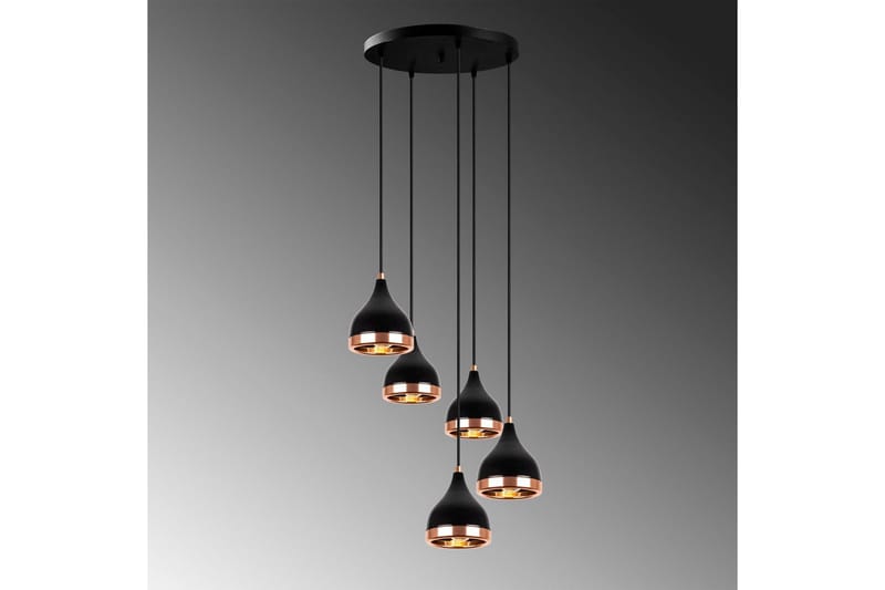 Taklampa Soodne Svart / Koppar - Koppar/Svart - Belysning - Lampor & belysning inomhus - Taklampa & takbelysning - Kökslampa & taklampa kök