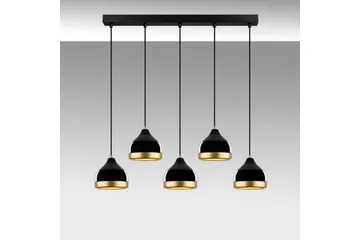 Taklampa Soodni Fem Horisontell Svart - Svart - Belysning - Lampor & belysning inomhus - Taklampa & takbelysning - Kökslampa & taklampa kök