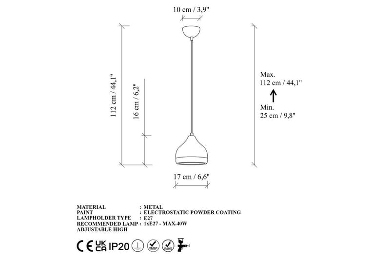 Taklampa Soodni Svart - Svart - Belysning - Lampor & belysning inomhus - Taklampa & takbelysning - Kökslampa & taklampa kök