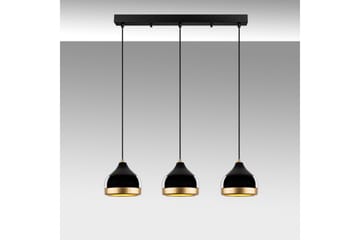 Taklampa Soodni Tre Horisont Svart - Svart - Belysning - Lampor & belysning inomhus - Taklampa & takbelysning - Kökslampa & taklampa kök