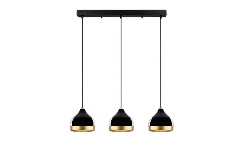 Taklampa Soodni Tre Horisont Svart - Svart - Belysning - Lampor & belysning inomhus - Taklampa & takbelysning - Kökslampa & taklampa kök